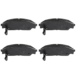 cciyu D373 Front Semi-Metallic Disc Brake Pads Kit