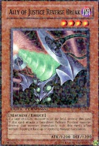 Yu-Gi-Oh! - Ally of Justice Reverse Break (DT02-EN080) - Duel Terminal 2 - 1st Edition - Rare