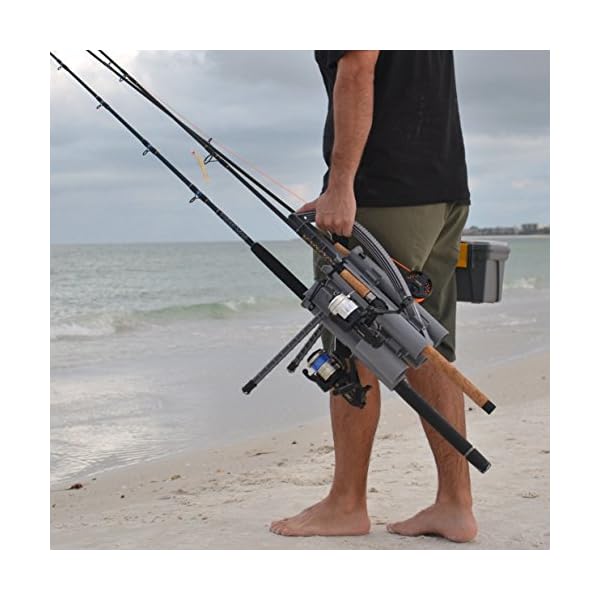 Rod-Runner-Pro-Fishing-Rod-Carrier-Gray