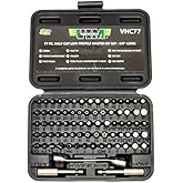 Vim Tools VHC77 '77-Piece' Half Cut Stubby Bit Set, 3.17-ukgja-985