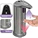 Soap Dispenser, Kolyes Touchless Motion Sensor Automatic Soap Dispenser; 4 Levels Adjustable/ Stainless Steel/ Battery Operated/ Hand-Free Soap Dispensers for Kitchen, Bathroom (Upgraded)