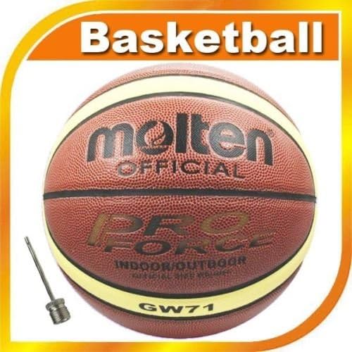 Leather Basketball Official Size Weight Game Ball Indoor/Outdoor 29.5 inch GW71