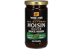 Wok Mei All-Natural Hoisin Sauce – Traditional Chinese BBQ Sauce (227ml / 8oz)
