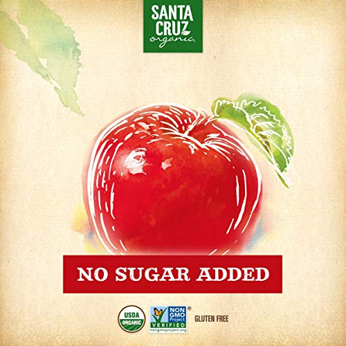 Santa Cruz Organic Apple Sauce, 23 Ounces (Pack of 12)