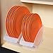 Home-X 9-Inch, Salad/Dessert Plate Holder. Holds Plates in Upright Position