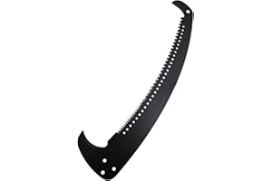 MEFBANT Manual Pole Saw Blade for Tree Trimming, Three Face Grinding, Original Saw Blade.17.5in Without handle