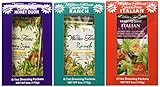 3 Boxes (18 Packets): Walden Farms Salad Dressing 1 Oz Packets (1 Box- Ranch; 1 Box- Italian; 1 Box- Honey Dijon)