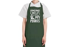 DYJYBMY Funny Gardening Apron, Waterproof Gardening Aprons for Gardener Florist, Plant Lover Gift for Grandma Sister Aunt