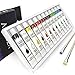 Arteza Watercolor Paint Set 12-Colors (Aluminum tubes, 12 x 0.4oz)