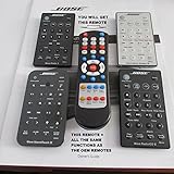  Replacement Remote Control for Bose AWRCC1 , AWRCC2 & Wave Radio II , III & IV Can do single and dual alarm functions.