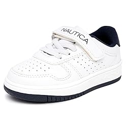 Nautica Kids Sneakers Adjustable Strap Bungee
