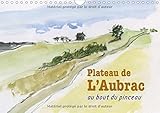 Plateau de l'Aubrac, au bout du pinceau 2016: Une randonnee sur le plateau de l'Aubrac, au bout du pinceau (Calvendo Art) (French Edition) by