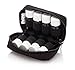 Essential Oil Carrying Case - Fits EIGHT 5ML Bottles - Young Living, Doterra, etc. (Black 