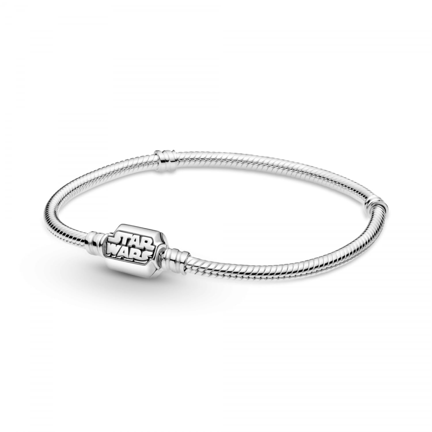 Pandora, Moments Star Wars Snake Chain Clasp Bracelet, Size 17