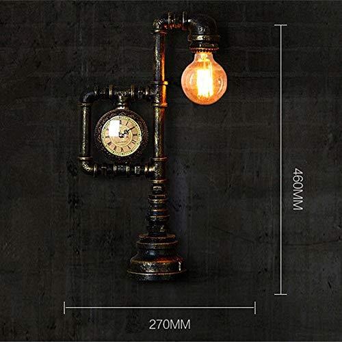 Iron Water Pipes Table Lamp - Image 3