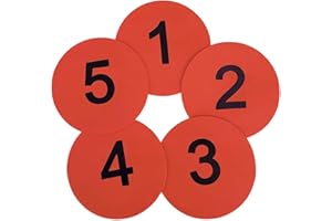 Eco Walker 8inch Numbered Floor Spot Markers