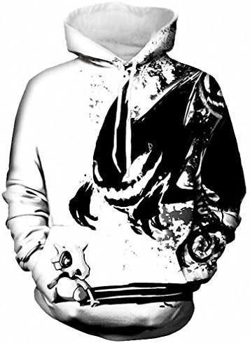 NEW New Men&amp;Women Hoodies Pokemon Men 3D Print Harajuku Punk Style Sweatshirts Couple Hoodie Motorcycle Streetwear