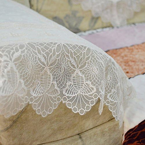 Sofa Slipcovers,Sofa Covers,Protector Furniture sofa towel/ back scarves/ Joker towel/White lace Scarf knitting glass/ arm towel/ Dust cover towel-A 60x50cm(24x20inch)