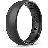 Enso Rings Classic Elements Silicone Ring | Made in The USA | Comfortable, Breathable, and Safe