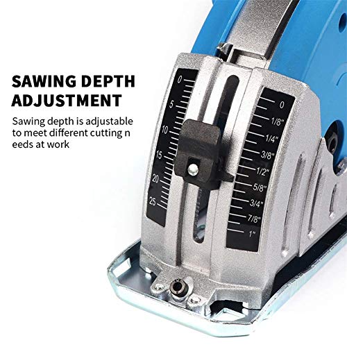 image for Honoen Mini Handheld Electric Circular Saw, Compact Body and Lightweig