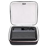 LTGEM Case for Creative Sound Blaster Roar /Roar 2 / Roar Pro Bluetooth Wireless Speaker-Black