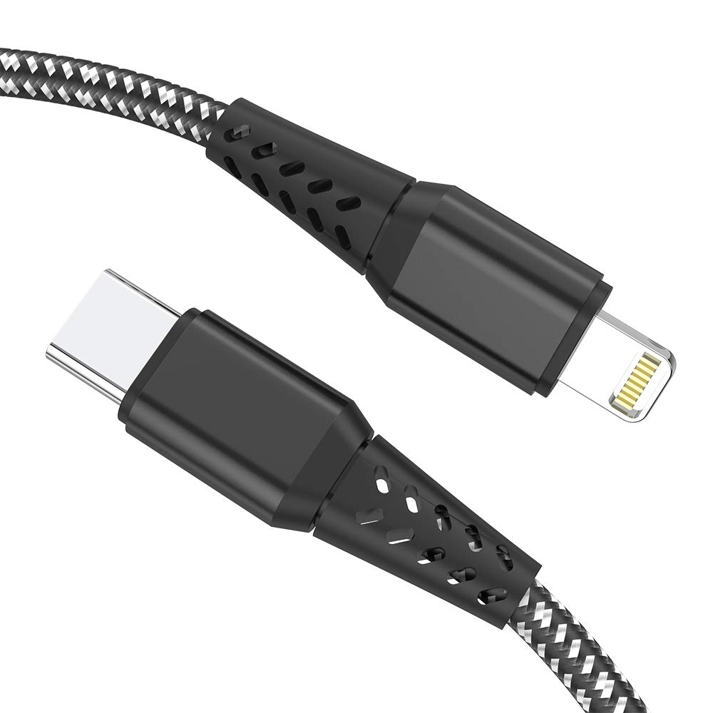Long Type USB C to Lightning Cable iPhone Charging Cord [5M/16FT MFi Certified], Apple USB C Charge Cable for iPhone 12 11 Pro Max XR XS X 8 Plus SE, Supports Power Delivery (for Use with PD Charger)
