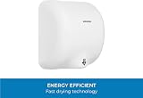 Bremmer Turbo Hand Dryer High Velocity Eco Friendly White High Speed view 3