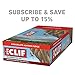 CLIF BAR - Energy Bars - Chocolate Almond Fudge - (2.4 Ounce Protein Bars, 12 Count)