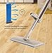 Joiedomi Automatic Squeezed Hands Free Microfiber Floor Mop with 3 Microfiber Cloths and 1 Brush