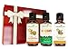 Frankincense, Myrrh & Holiday Blend Essential Oil Gift Set :: Pure Undiluted (3 x 1oz)