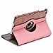 Aduro ROTATA 360 Degrees Rotating Case Cover Folio w/ Stand for Apple iPad Mini / 2 / 3 (Flower)