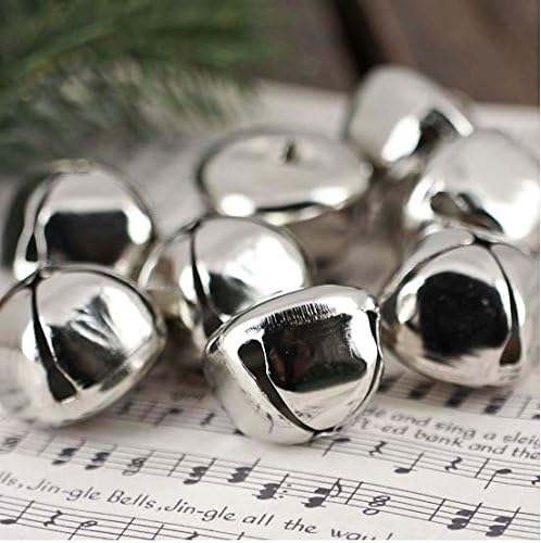 300pcs -- Kraft Jingle Bells -- Value Bulk Jingle Bells Decorative Supplies,