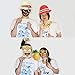 Luau Photo Booth Props by PartyGraphix. DIY Hawaiian Themed Summer Party Photo Booth Props can Withstand Any Pool Party. 30 Pieces
