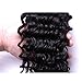 Oriental Show 8~30 inches 6A Brazilian Deep Wave, 1 bundle(100g), 100% Unprocessed Virgin Human Hair, Natural Color (14)