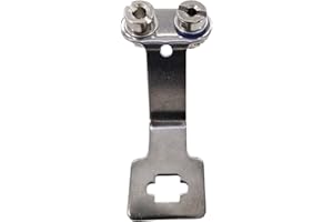Cbhoktyue Stainless Steel Fencing Foil Socket Replacement, Sturdy Damage Proof Bracket Fencing Mount for Training and Competition