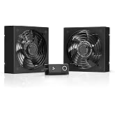 AC Infinity Rack Roof Fan Kit, Quiet Dual-Fans with Speed Controller | Heavy-Duty Steel Frame, Dual-Ball Bearings, Backup Memory, For Cooling Ventilation AV, Home Theater, Network 19&rdquo; Racks