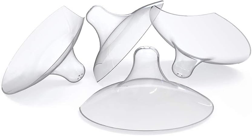 Calmyotis Nipple Shields 4 Packs Tepel Shield Met Case Bescherming Voor Pijnlijke Tepels Tijdens Borstvoeding 20mm Transparant Amazon Nl