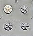 Starfish Oreo Cookie Sandwich Chocolate Candy Mold 1643