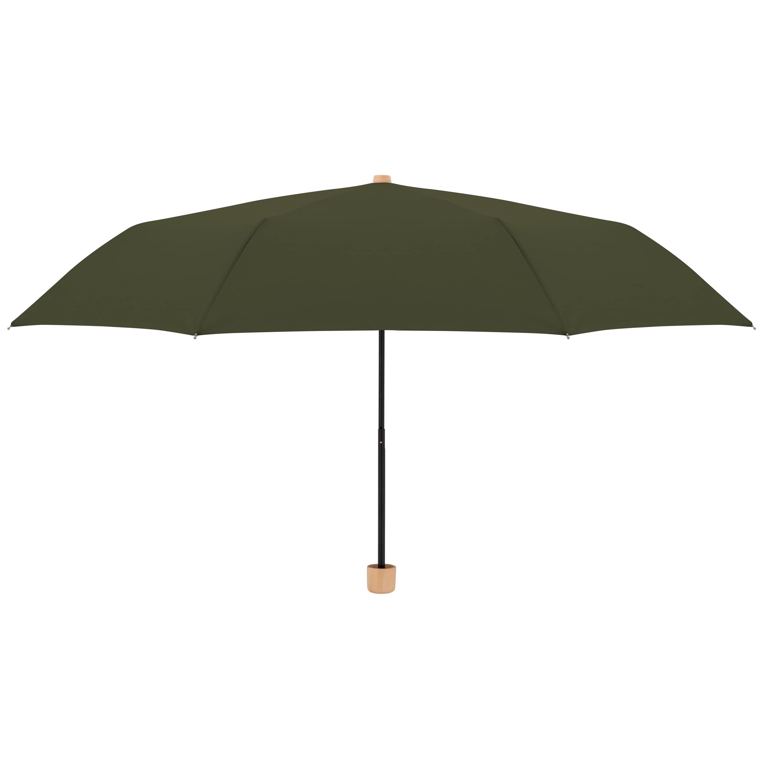 Doppler Nature Magic 29cm Pocket Umbrella, Deep Olive, 96 Zentimeter Durchmesser, 25 Zentimeter Länge — image 1