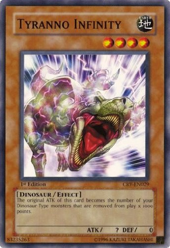 Yu-Gi-Oh! - Tyranno Infinity (CRV-EN029) - Cybernetic Revolution - Unlimited Edition - Common