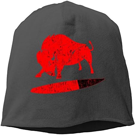 Buffalo Surfing West Coast Paddleboard Gear Unisex,Women/Men Wool Hat Soft Stretch Beanies Skull Cap Christmas,Halloween Gift Black