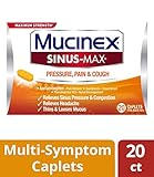 Mucinex Sinus-Max Max Strength Pressure & Pain Caplets, 20 count