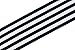 LaRibbons Black and White Striped Grosgrain Ribbon for Gift Wrap Ribbon, 1-1/2 Inch by 10 Yard/Spool