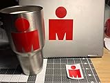 MDOT Ironman Triathlon vinyl decal stickers for you bike, laptop, tumbler, cellphone, car, Kona Tri