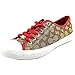 Coach Womens Empire Low Top Zipper Fashion Sneaker