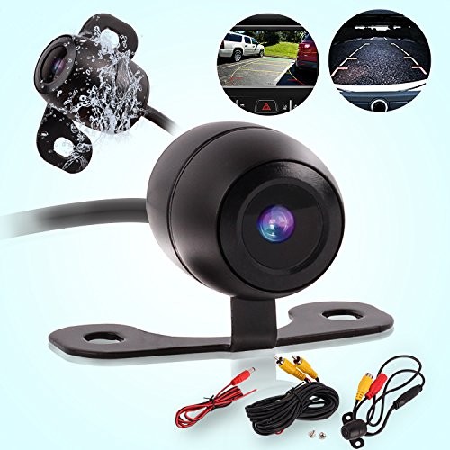 Click Here to See More Images Backup Rear View Universal Mini Car Cameras for Parking Side Front Rear View Night Vision Hidden Spy Camera 170 Degrees Wide View Angle Easy Installation Good Looking- 2 Years Warranty