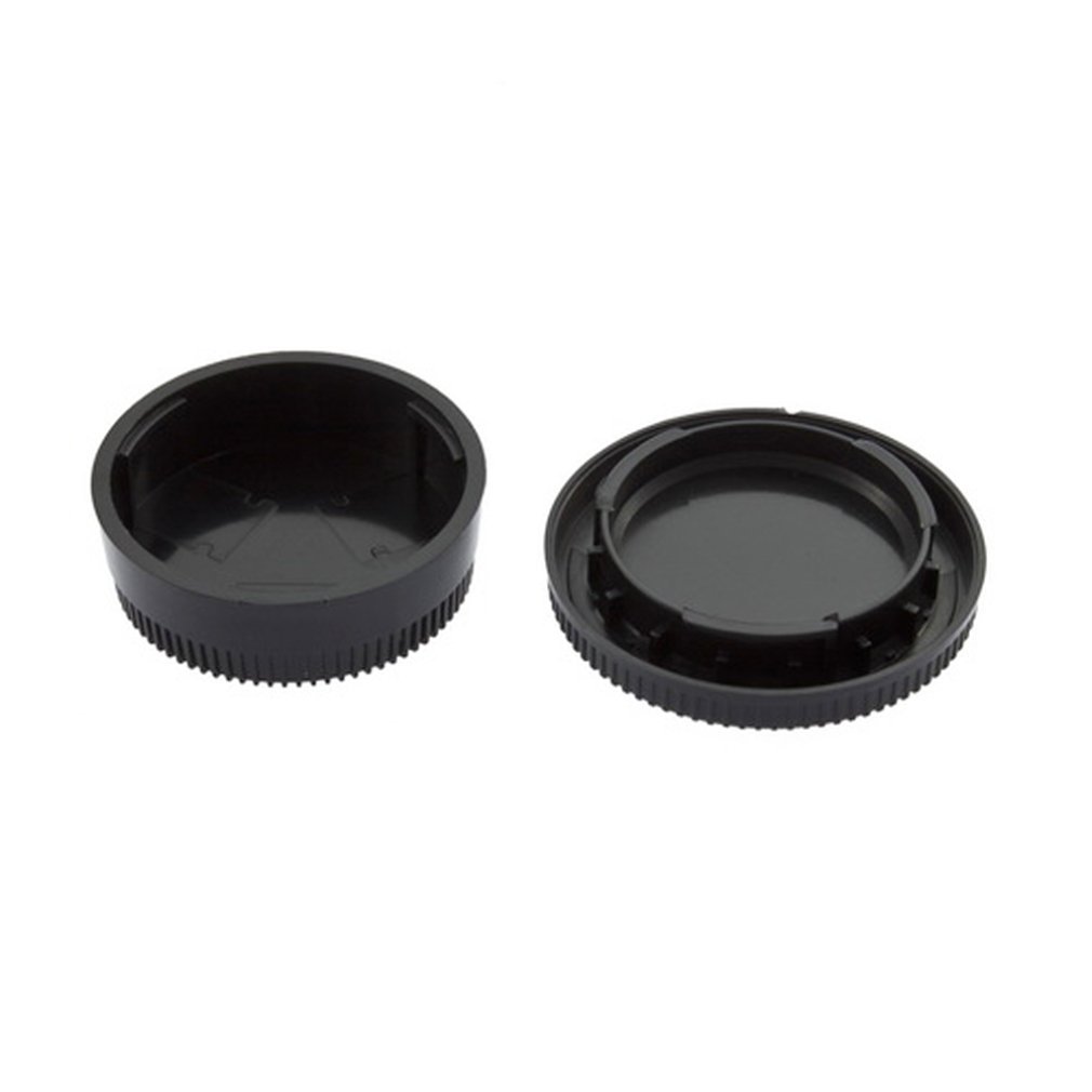 Leoboone Professional 58   22mm Camera Plastic Black Body Cover   Rear Lens Caps Cover for All Nikon DSLR Camera Protective Cover