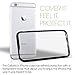 iPhone Case 6-Luxury Designer Case for Your Apple iPhone 6 Case [Scratch Resistant] [4.7]NEW -Bonus Includes Polishing Towel for Apple iPhone 6 Case-Latest Design with Ultra Clear Scratch Resistant Back Panel-Shock Absorbing Bumper-TPU Soft Edge Bumper-White, Black & Pink-Backed by 2014 (Black)