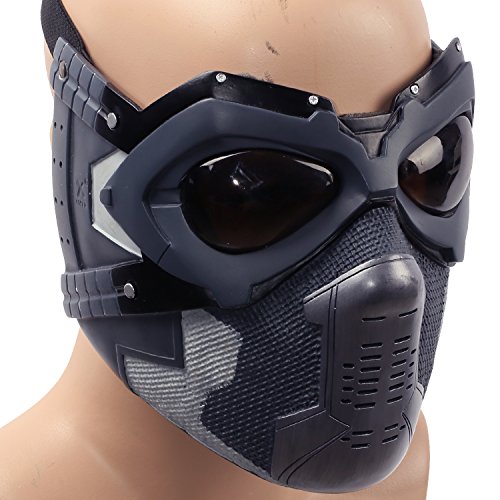 The Winter Cool Soldier Bucky Mask V6 Glass Deluxe version for Men by