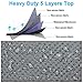 RVMasking Heavy Duty 5 Layers Top Travel Trailer RV Cover, Fits 22'1